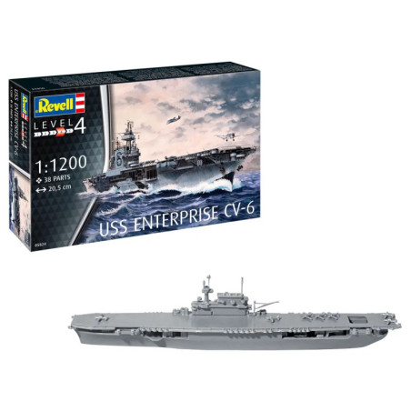 USS Enterprise CV-6, Revell Modellbausatz