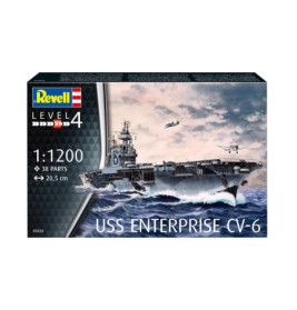 USS Enterprise CV-6, Revell Modellbausatz