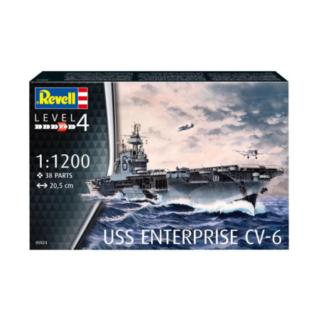 USS Enterprise CV-6, Revell Modellbausatz