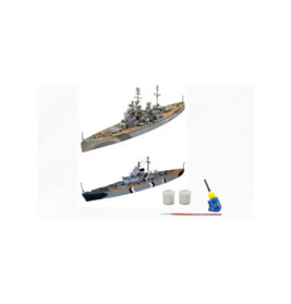 First Diorama Set - Bismarck Battle, Revell Modellbausatz mit Basiszubehör