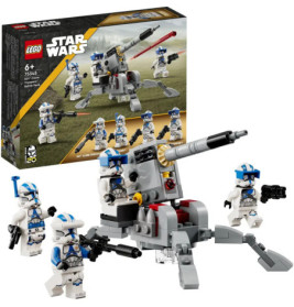 LEGO Star Wars 501st Clone Troopers Set mit vier Minifiguren und einem baubaren Geschützturm.