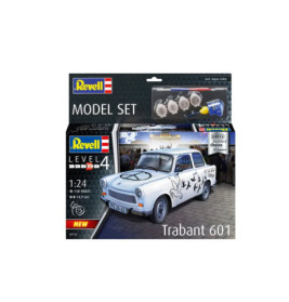 Model Set Trabant 601S Builder s Choice, Revell Modellbausatz mit Basiszubehör