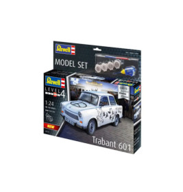 Model Set Trabant 601S Builder s Choice, Revell Modellbausatz mit Basiszubehör