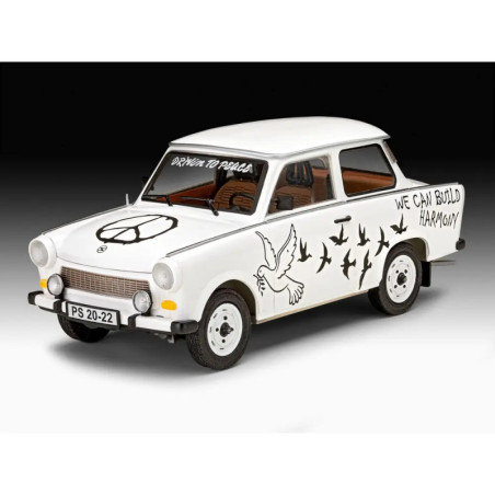 Model Set Trabant 601S Builder s Choice, Revell Modellbausatz mit Basiszubehör