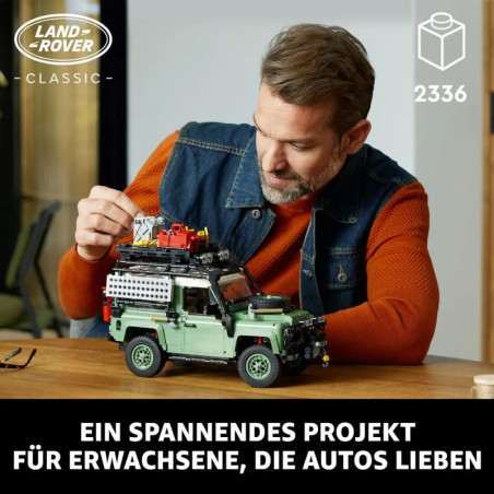 LEGO® Icons 10317 Klassischer Land Rover Defender 90, seltenes Set