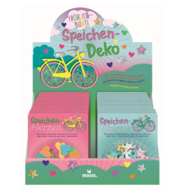 Speichenclips Herzen & Sterne