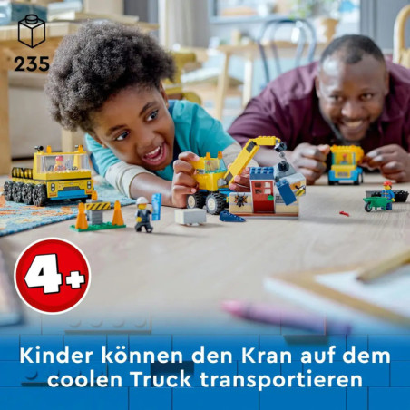60391 Baufahrzeuge und Kran mit Abrissbirne 60391 Baufahrzeuge und Kran mit Abrissbirne