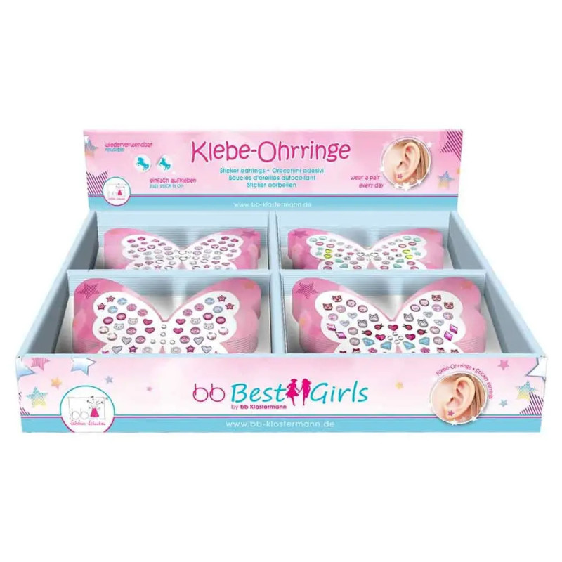 Ohrsticker im Display Sort. (1 Stück)