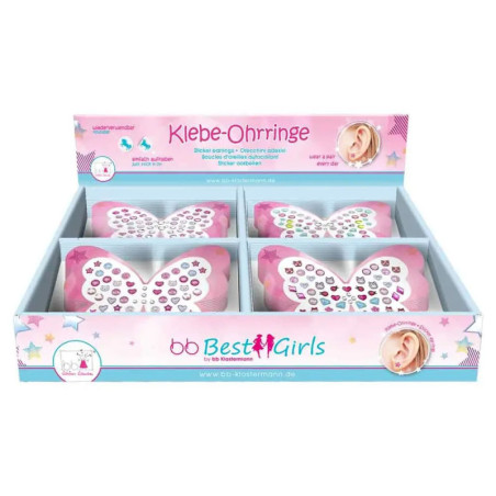 Ohrsticker im Display Sort. (1 Stück)