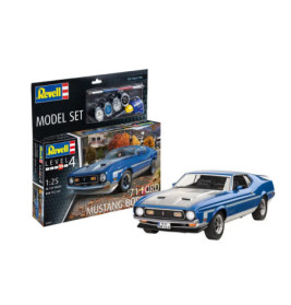 Model Set  71 Ford Mustang Boss 351 , Revell Modellbausatz mit Basiszubehör