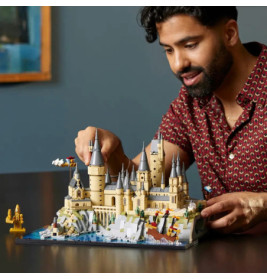 76419 Schloss Hogwarts mit Schlossgelände