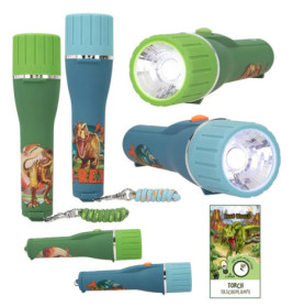 Dino World Taschenlampe mit Timer