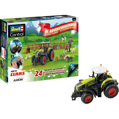 Adventskalender RC Claas Axion 960 Traktor, Revell Control Ferngesteuerter Traktor