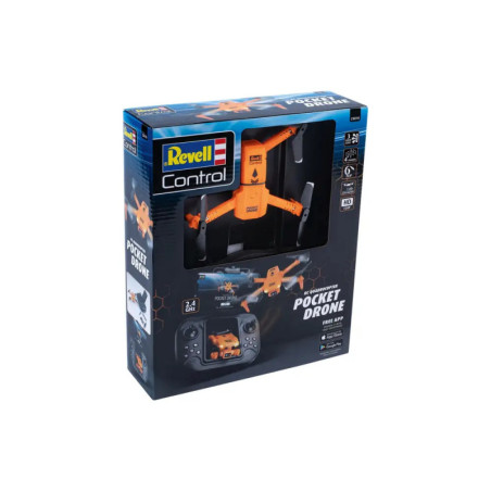 RC Quadrocopter Pocket Drone, Revell Control Ferngesteuerte Drohne