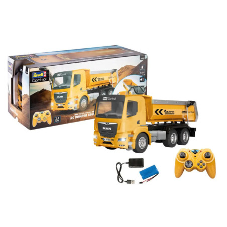 RC Dumper Truck MAN TGS 33.510 6X4 BB CH, Revell Control Ferngesteuertes Auto