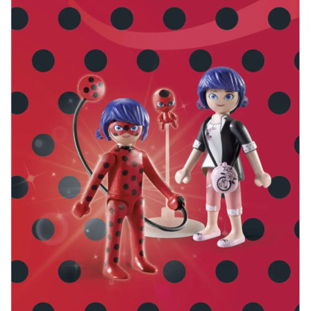 PLAYMOBIL 71336 Miraculous: Marinette & Ladybug