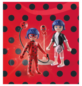 PLAYMOBIL 71336 Miraculous: Marinette & Ladybug