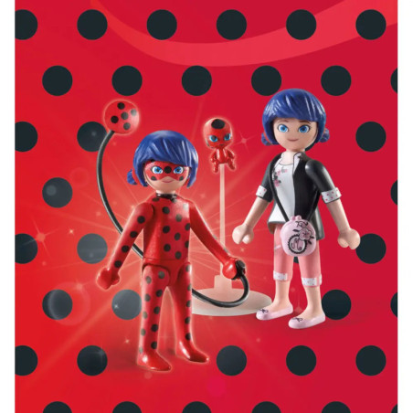 PLAYMOBIL 71336 Miraculous: Marinette & Ladybug
