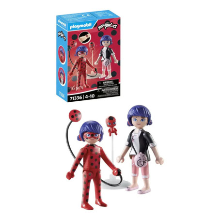 PLAYMOBIL 71336 Miraculous: Marinette & Ladybug