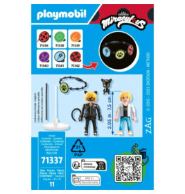 PLAYMOBIL 71337 Miraculous: Adrien & Cat Noir