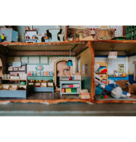 Mäusehaus-Zimmer Möbel Baukast enset: Kinderzimmer