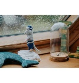 Plüschmaus: Opa Seemann