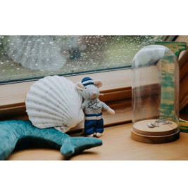 Plüschmaus: Opa Seemann