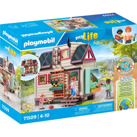 Playmobil myLife Haus-Set mit 160 Teilen für Kinder von 4-10 Jahren, inklusive Figuren und Zubehör.