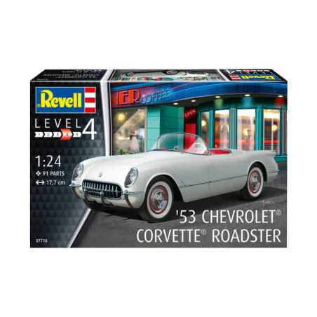 1953 Chevrolet® Corvette® Roadster , Revell Modellbausatz 1953 Chevrolet® Corvette® Roadster , Revell Modellbausatz