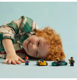 60400 Go-Karts mit Rennfahrern