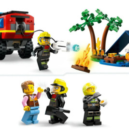 60412 Feuerwehrgeländewagen mit Rettungsboot