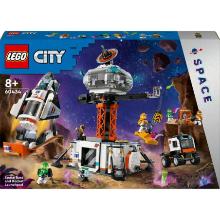 60434 Raumbasis mit Startrampe 60434 Raumbasis mit Startrampe