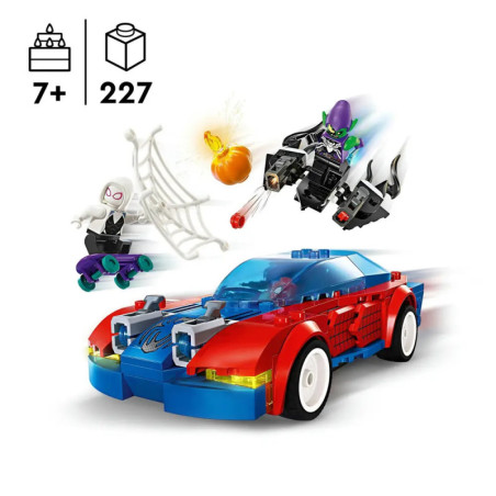 76279 Spider-Mans Rennauto & Venom Green Goblin