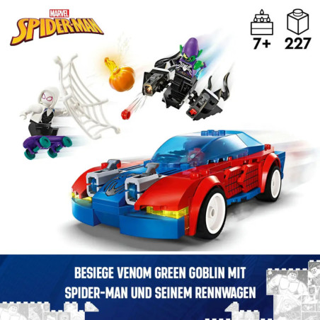 76279 Spider-Mans Rennauto & Venom Green Goblin
