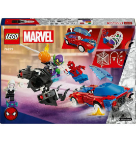 76279 Spider-Mans Rennauto & Venom Green Goblin