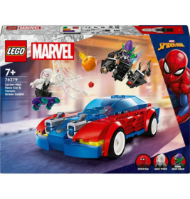 76279 Spider-Mans Rennauto & Venom Green Goblin