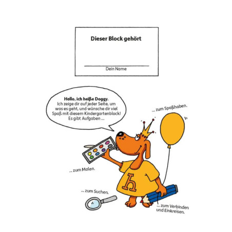 Kindergartenblock Das kann ich schon!