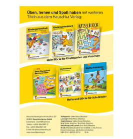 Kindergartenblock Das kann ich schon!