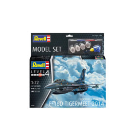 Model Set Lockheed Martin F-16D Tigermeet 2014, Revell Modellbausatz mit Basiszubehör