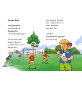 Bücherhelden 1.Kl.Pumuckl spielt Fußball