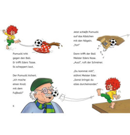Bücherhelden 1.Kl.Pumuckl spielt Fußball