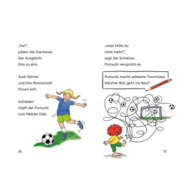 Bücherhelden 1.Kl.Pumuckl spielt Fußball