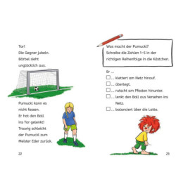 Bücherhelden 1.Kl.Pumuckl spielt Fußball