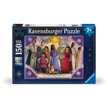 Ravensburger Puzzle mit 150 Teilen aus Disneys Wish, empfohlen ab 7 Jahren.