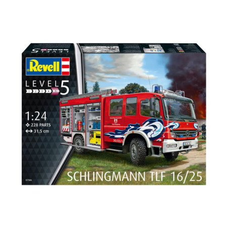 Schlingmann TLF 16 25, Revell Modellbausatz