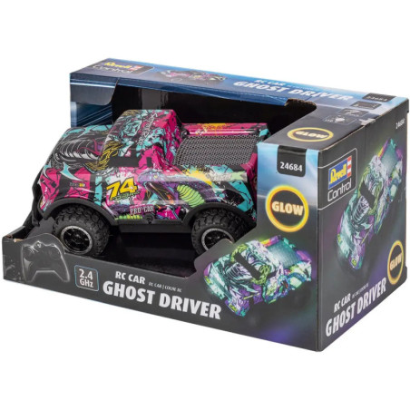 RC Car Ghost Driver, lila, Revell Control Ferngesteuertes Auto