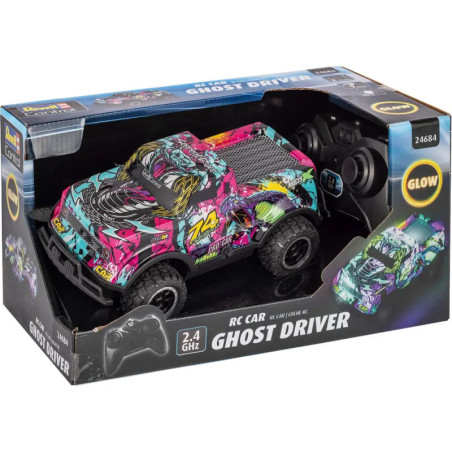 RC Car Ghost Driver, lila, Revell Control Ferngesteuertes Auto
