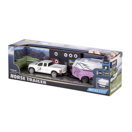 Mini RC Car mit Pferdetransporter, Revell Control Ferngesteuertes Mini Auto