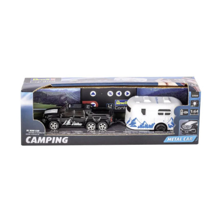 Mini RC Car mit Wohnwagen, Revell Control Ferngesteuertes Mini Auto Mini RC Car mit Wohnwagen, Revell Control Ferngesteuertes Mini Auto
