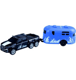 Mini RC Car mit Wohnwagen, Revell Control Ferngesteuertes Mini Auto